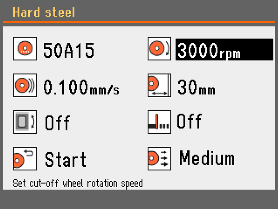 Velocidad de rotación